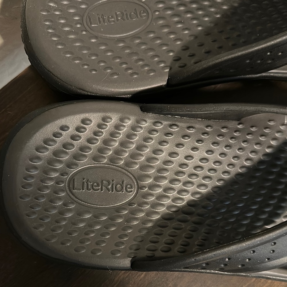 CROCS Charcoal Inmotion Flip Flops - Picture 4 of 4